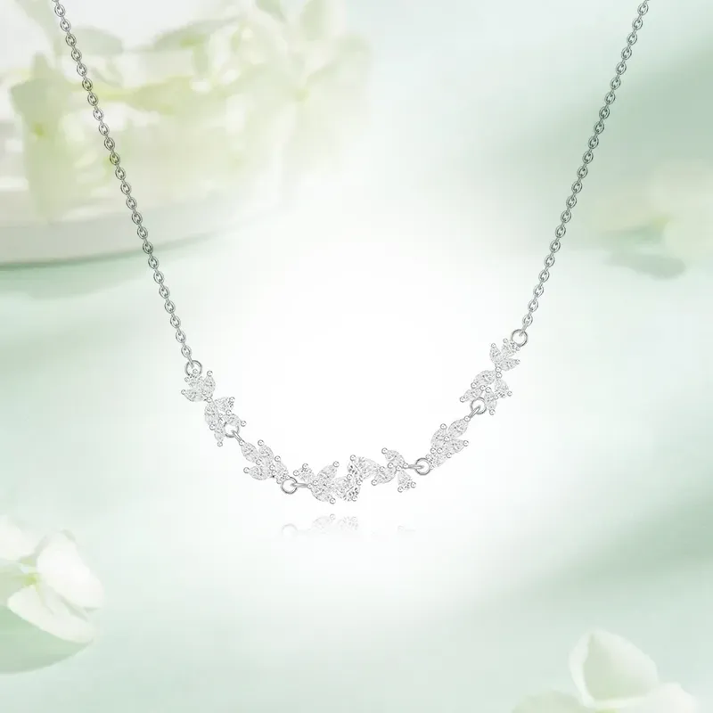 SUCH NICE S999 Fine Silver Necklaces Women's-3