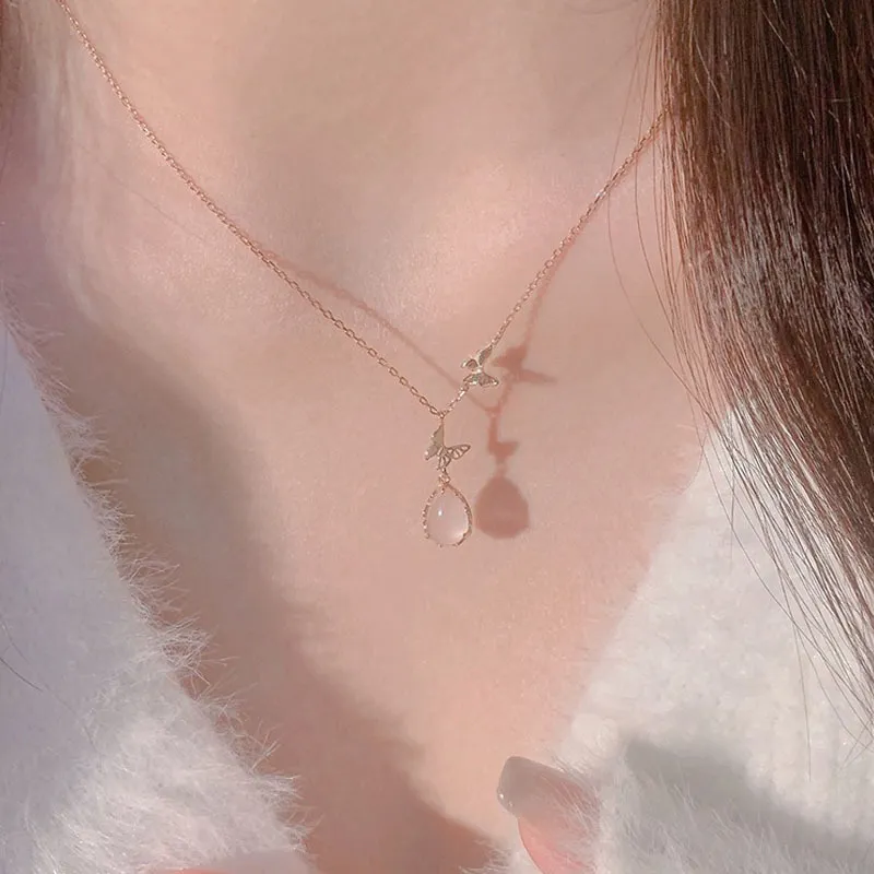 SUCH NICE Chalcedony Necklaces Women's-1