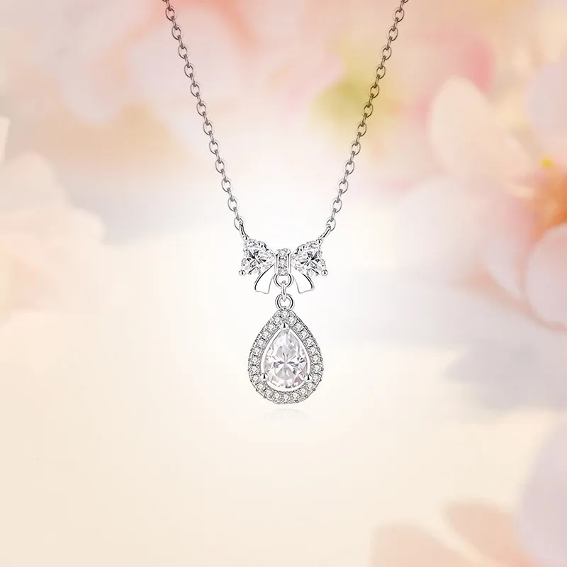 SUCH NICE S925 Silver Necklaces Women's-2