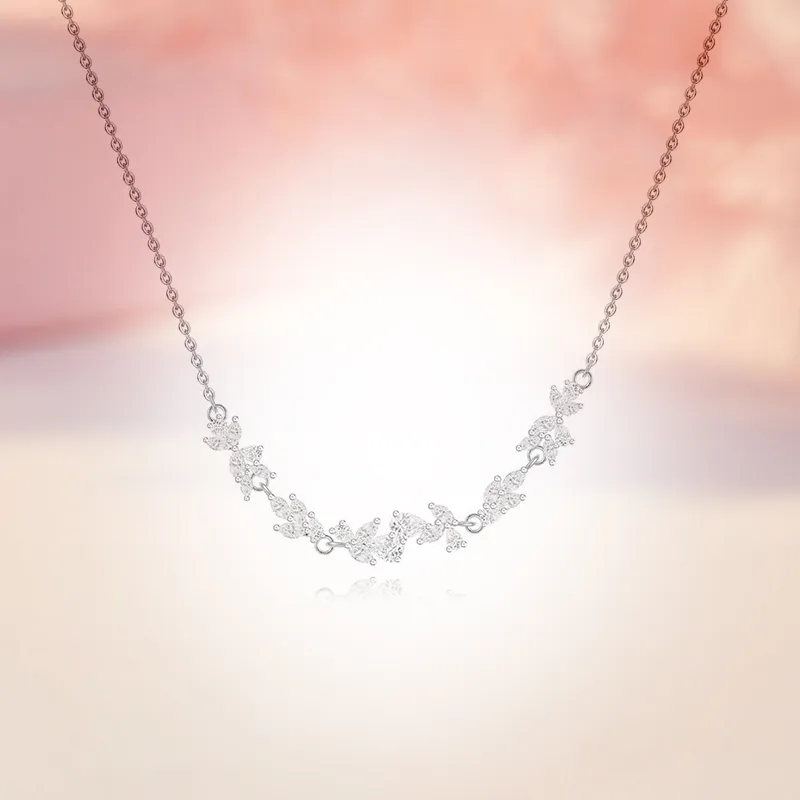 SUCH NICE S999 Fine Silver Necklaces Women's-2