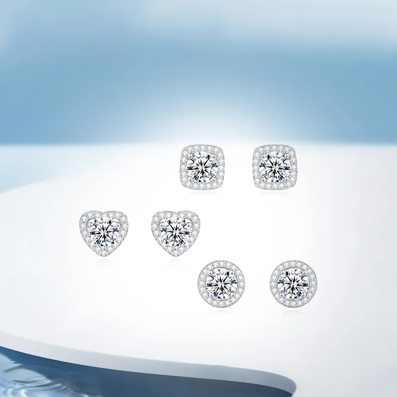 SUCH NICE Alloy Stud Earrings Women's-1