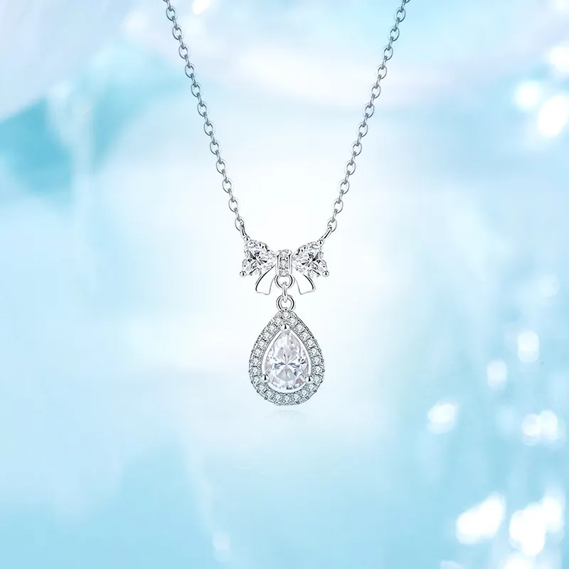 SUCH NICE S925 Silver Necklaces Women's-3