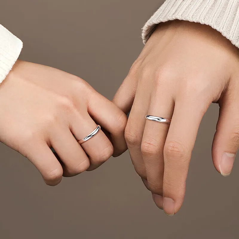 SUCH NICE S999 Fine Silver Rings Unisex-1