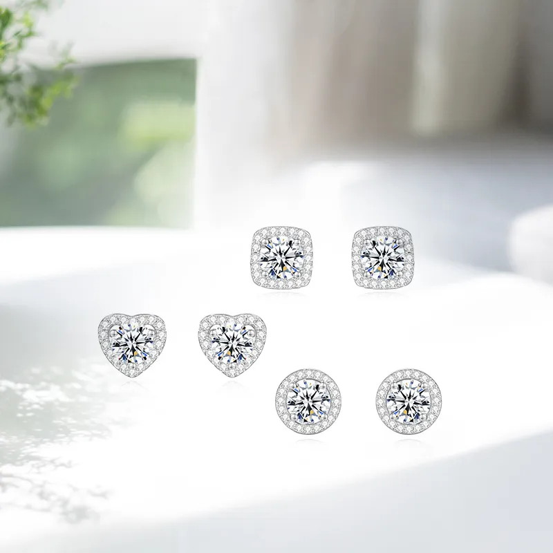 SUCH NICE Alloy Stud Earrings Women's-4