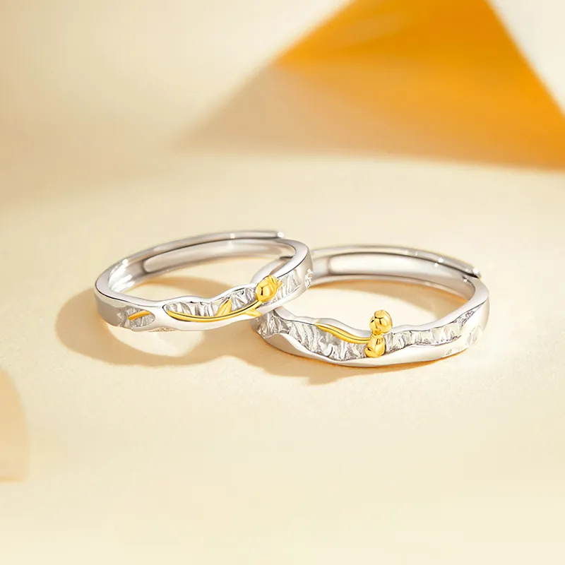 SUCH NICE S999 Fine Silver Rings Unisex-1