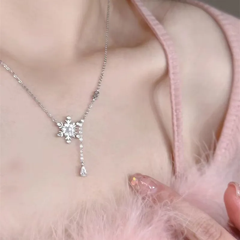 SUCH NICE S925 Silver Necklaces Women's-2