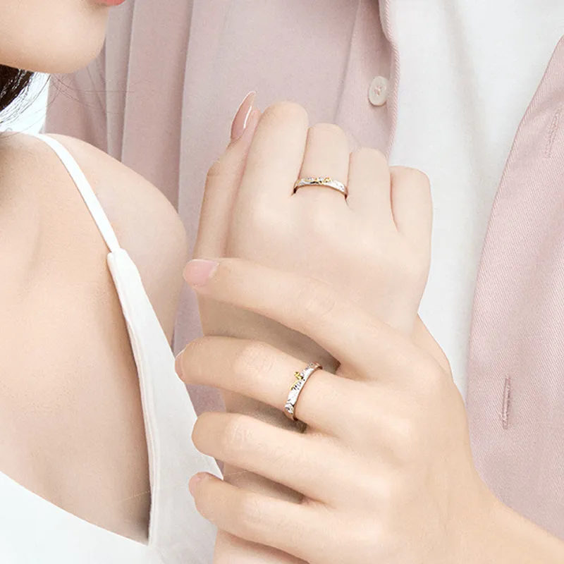 SUCH NICE S999 Fine Silver Rings Unisex-4