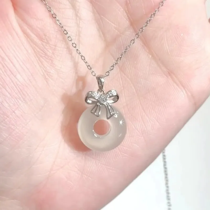 SUCH NICE Chalcedony Necklaces Women's-2