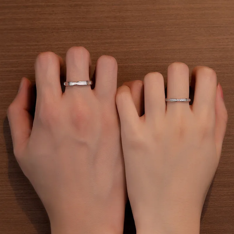 SUCH NICE S999 Fine Silver Rings Unisex-3