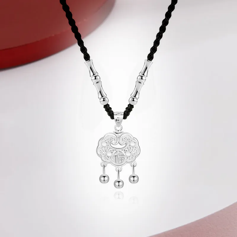 SUCH NICE S999 Fine Silver Necklaces Unisex-6