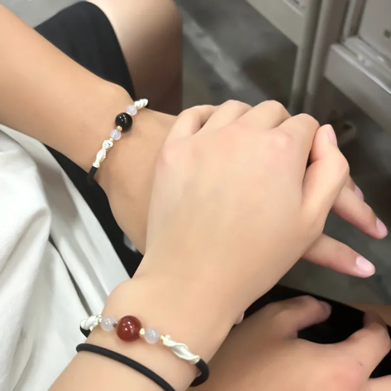 SUCH NICE Agate Jade Bracelets Unisex-2