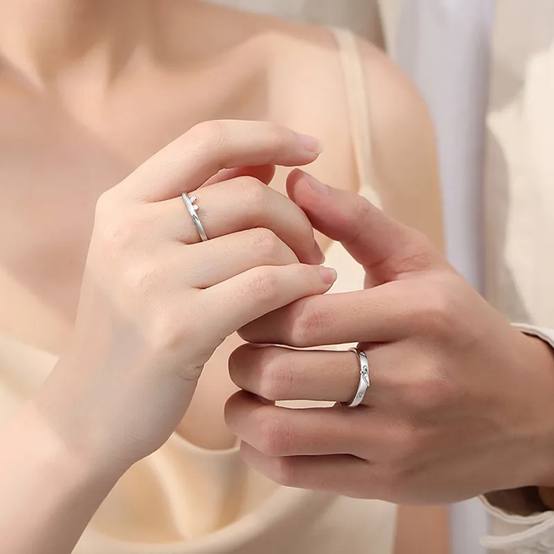 SUCH NICE S999 Fine Silver Rings Unisex-3