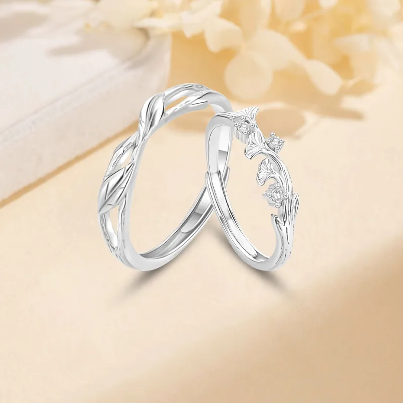 SUCH NICE S925 Silver Rings Unisex-4
