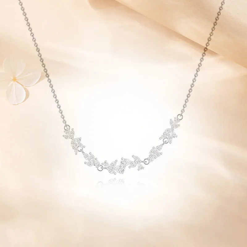 SUCH NICE S999 Fine Silver Necklaces Women's-1