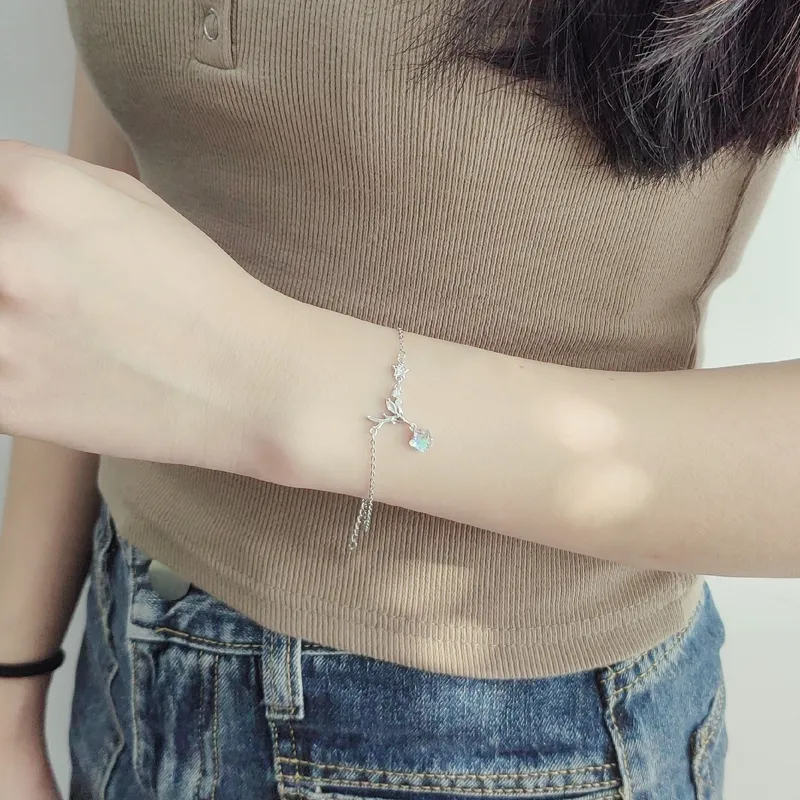 SUCH NICE S925 Silver Bracelets Women's-3