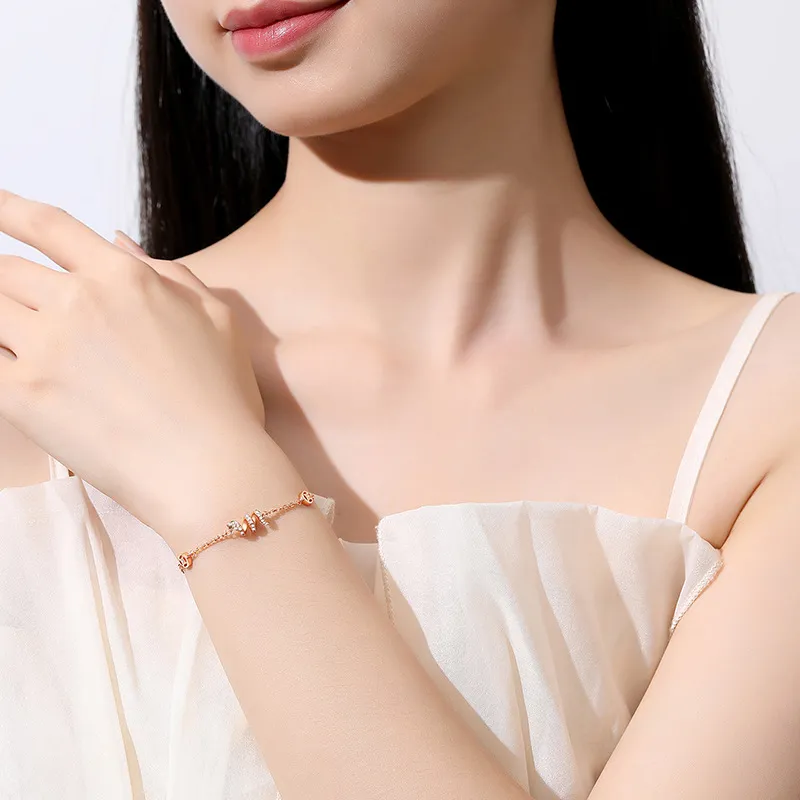 SUCH NICE S925 Silver Bracelets Women's-5