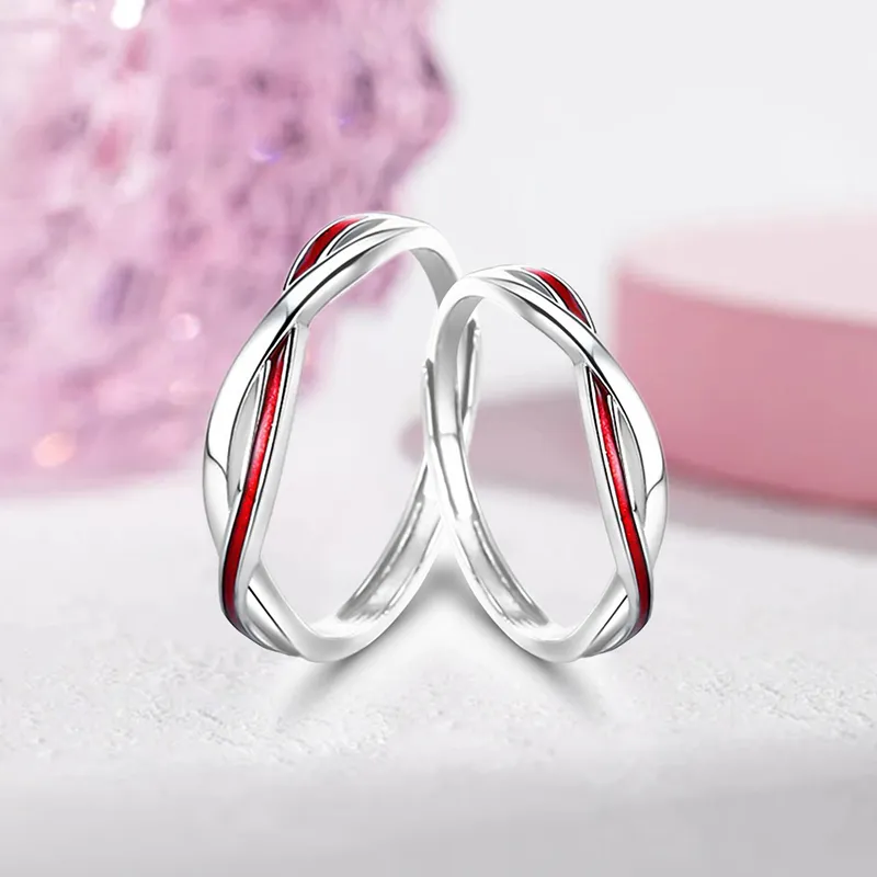 SUCH NICE S999 Fine Silver Rings Unisex-2