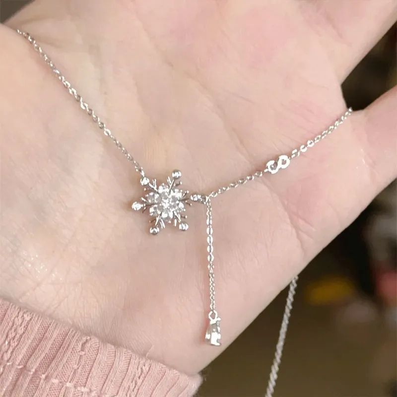 SUCH NICE S925 Silver Necklaces Women's-1
