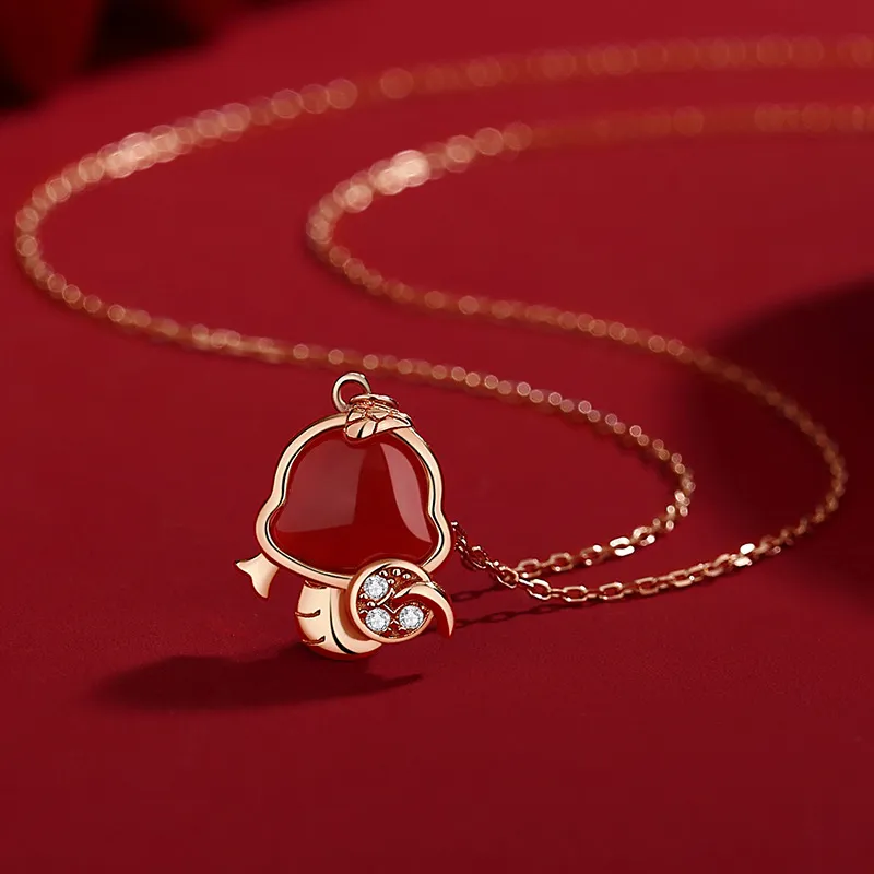 SUCH NICE S925 Silver Necklaces Women's-1