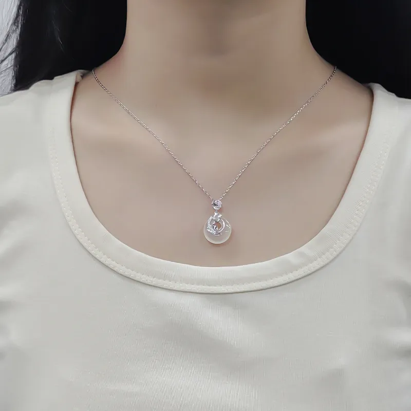 SUCH NICE Chalcedony Necklaces Women's-1