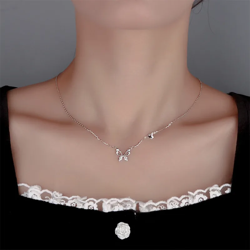 SUCH NICE S999 Fine Silver Necklaces Women's-2