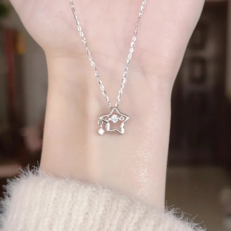 SUCH NICE S999 Fine Silver Necklaces Women's-4