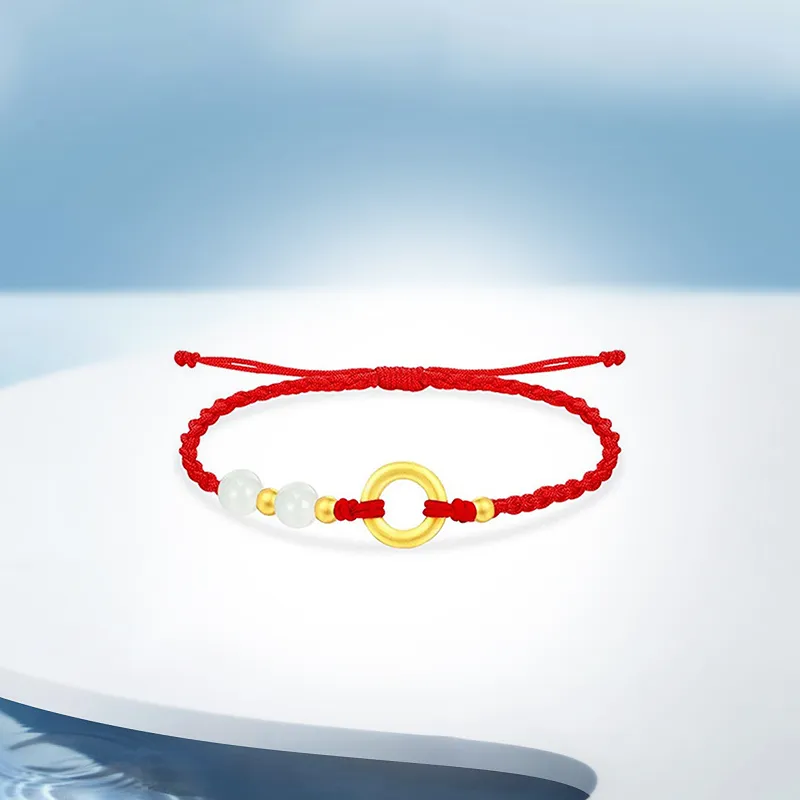 SUCH NICE Chalcedony Jade Bracelets Women's-4