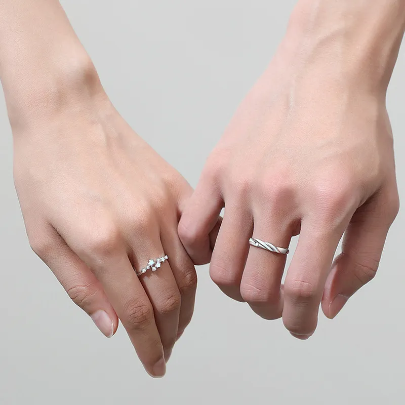 SUCH NICE S925 Silver Rings Unisex-4