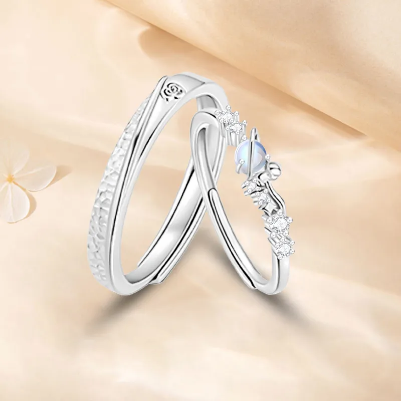 SUCH NICE S925 Silver Rings Unisex-4