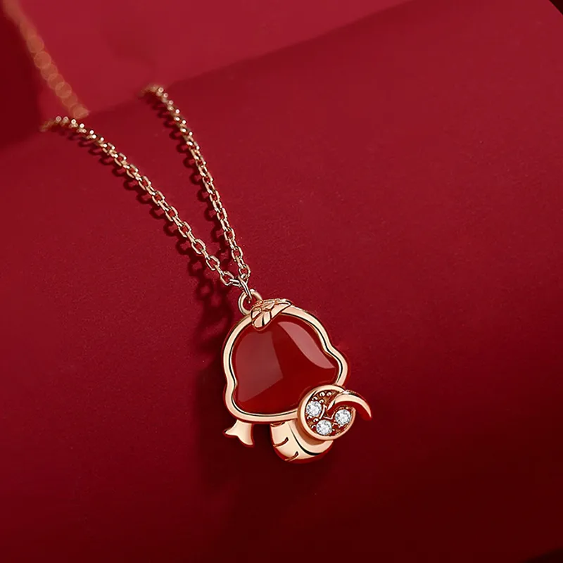 SUCH NICE S925 Silver Necklaces Women's-2