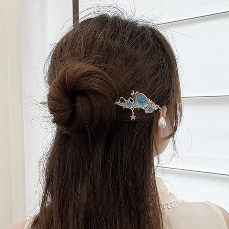 SUCH NICE Hairpins Women's Silver-2