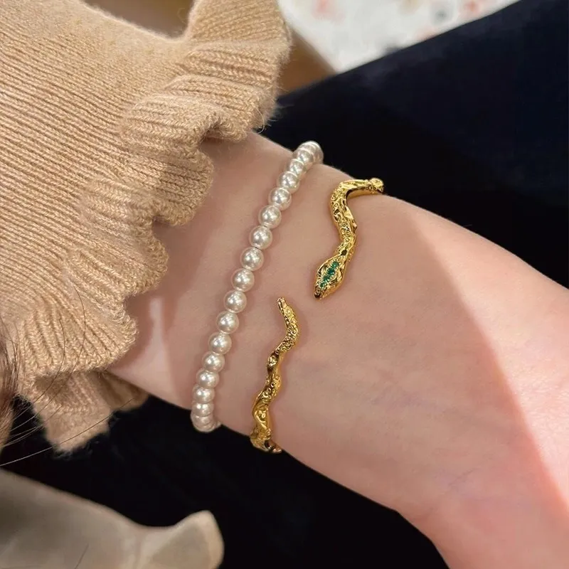 SUCH NICE Alloy Bangles Women's-2