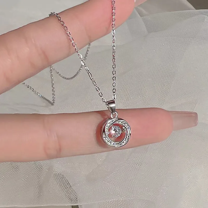 SUCH NICE S925 Silver Necklaces Women's-1