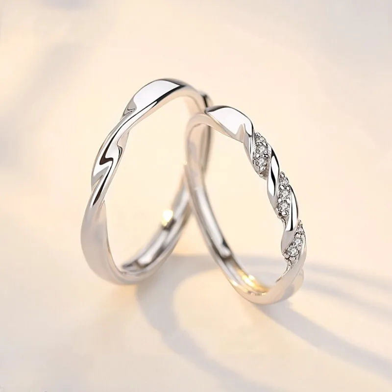 SUCH NICE S999 Fine Silver Rings Unisex-4