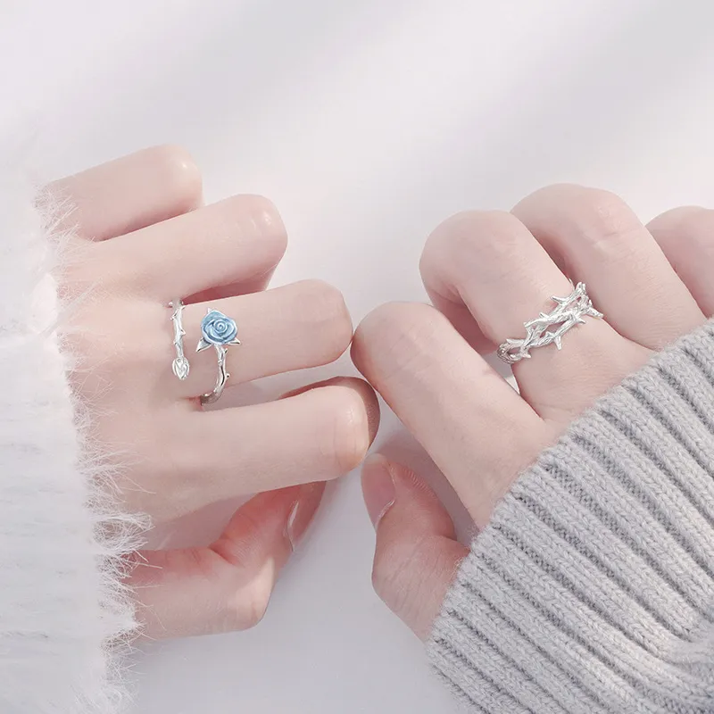 SUCH NICE S925 Silver Rings Unisex-3