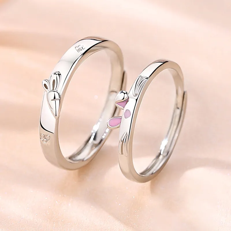 SUCH NICE S999 Fine Silver Rings Unisex-1