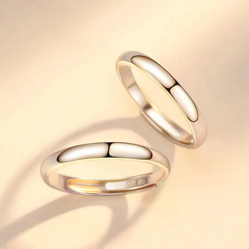 SUCH NICE S999 Fine Silver Rings Unisex-2
