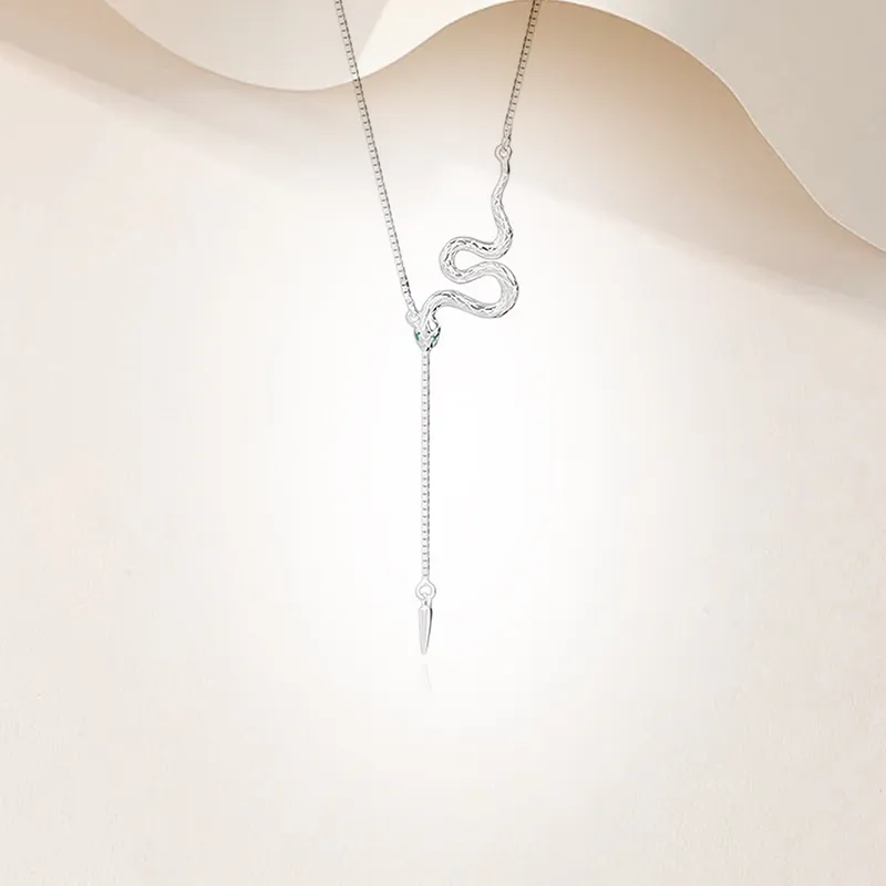 SUCH NICE S925 Silver Necklaces Women's-2