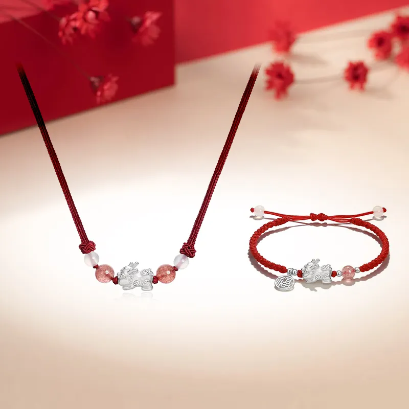 SUCH NICE S999 Fine Silver Necklaces Women's-5