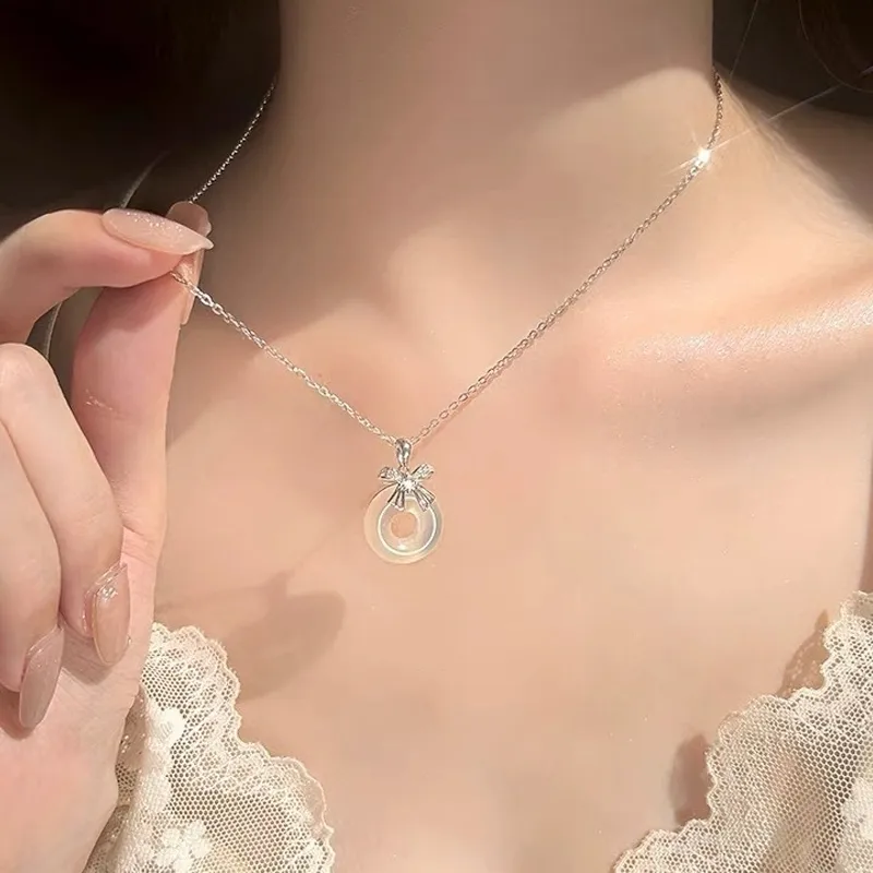 SUCH NICE Chalcedony Necklaces Women's-4