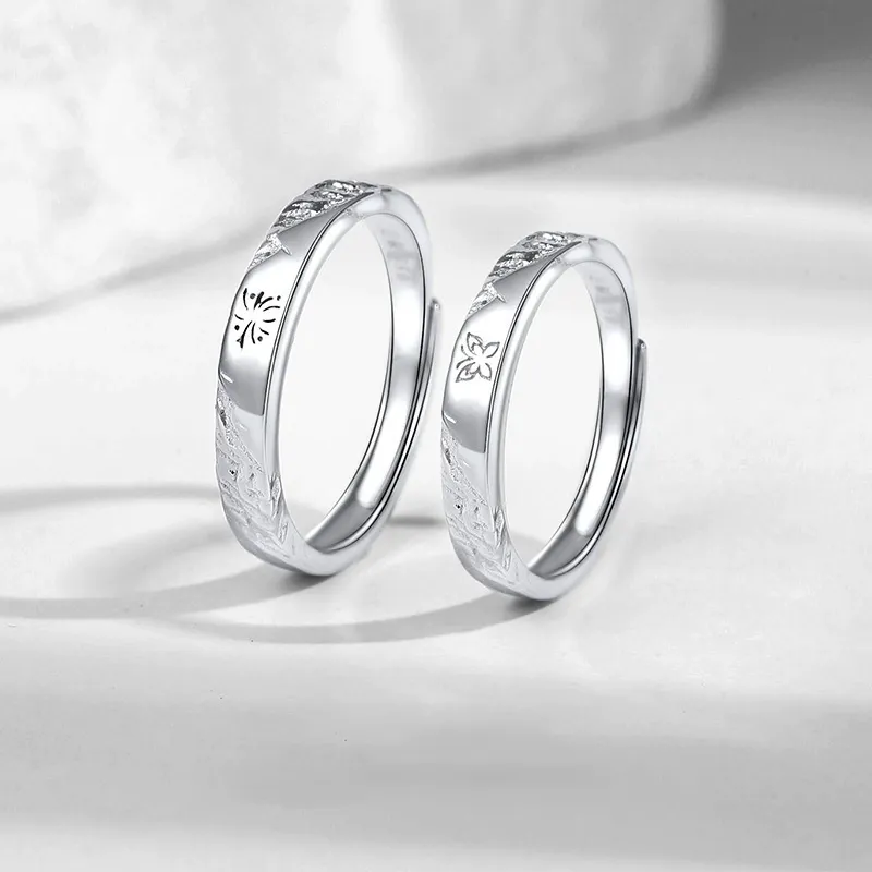 SUCH NICE S999 Fine Silver Rings Unisex-2