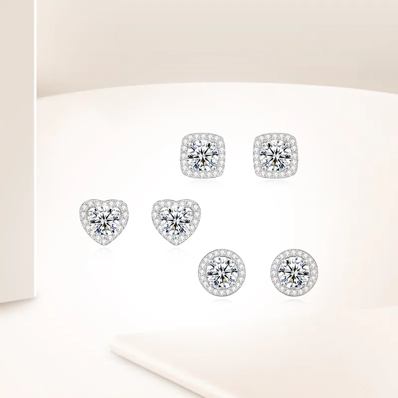 SUCH NICE Alloy Stud Earrings Women's-2