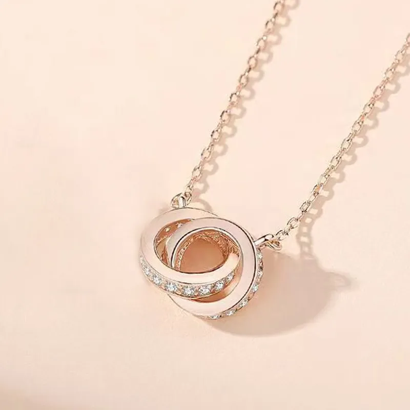 SUCH NICE S925 Silver Necklaces Women's-1