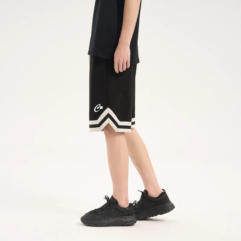 CBCD Casual Shorts Unisex Black-3