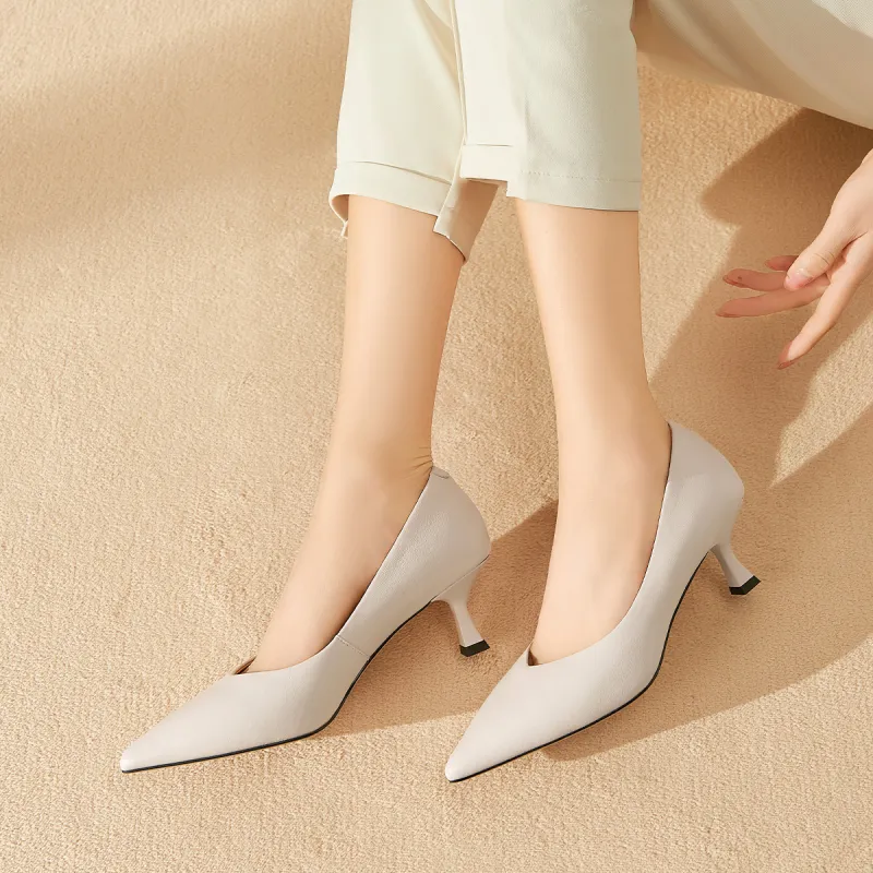 NINE WEST Slim Heel High Heels 5.5cm Women's-3