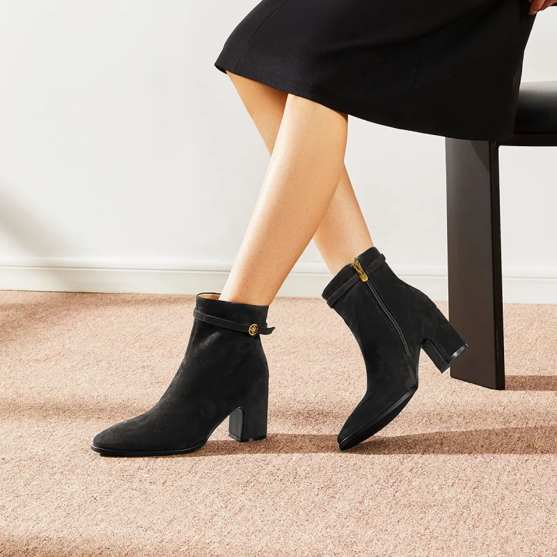 NINE WEST Ankle Boots 7cm Women's-10
