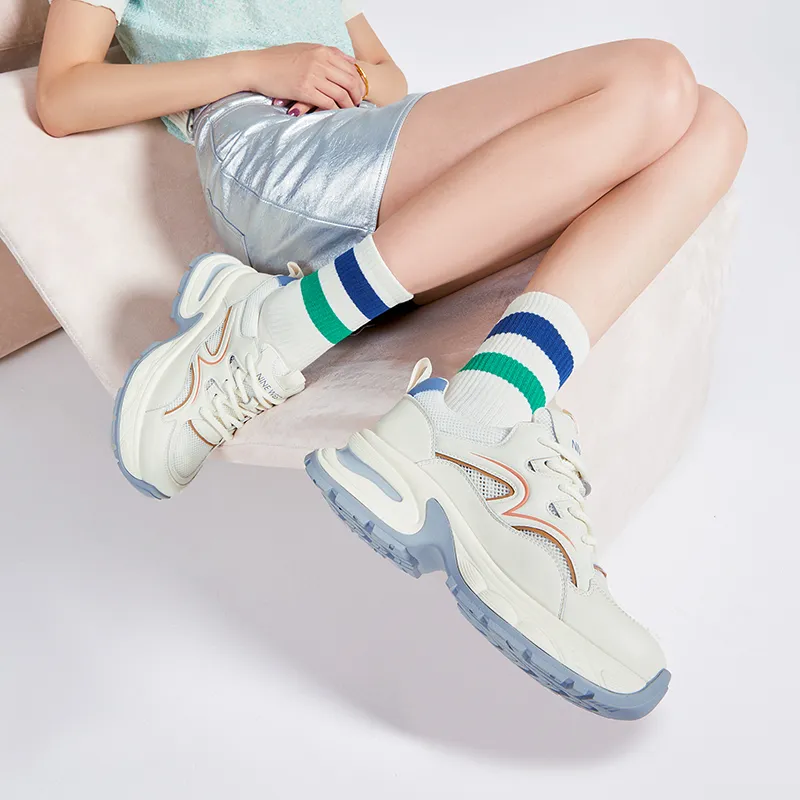 NINE WEST Low-Top Chunky Sneakers Women's-11