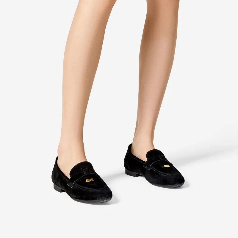 NINI WEST Loafers Women's Black-3
