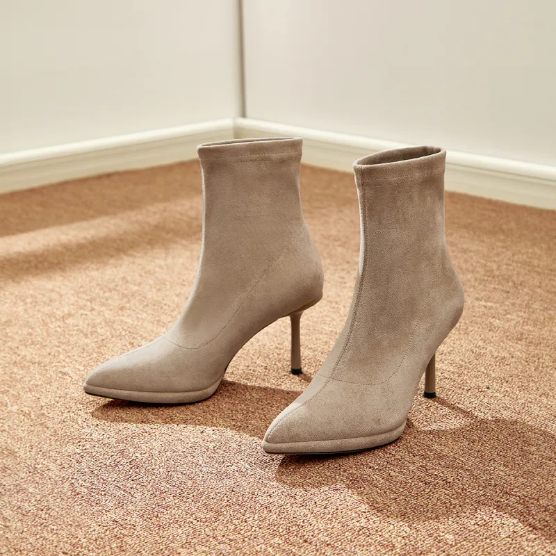 NINE WEST Ankle Boots 8.5cm Women's-8