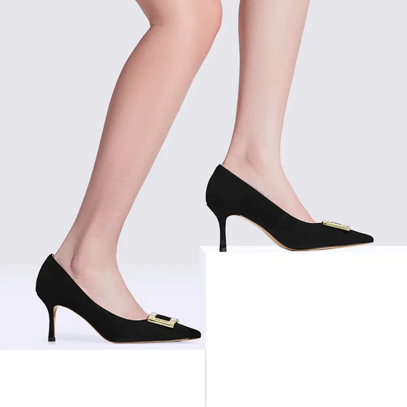 NINE WEST High Heels Women's Black-3